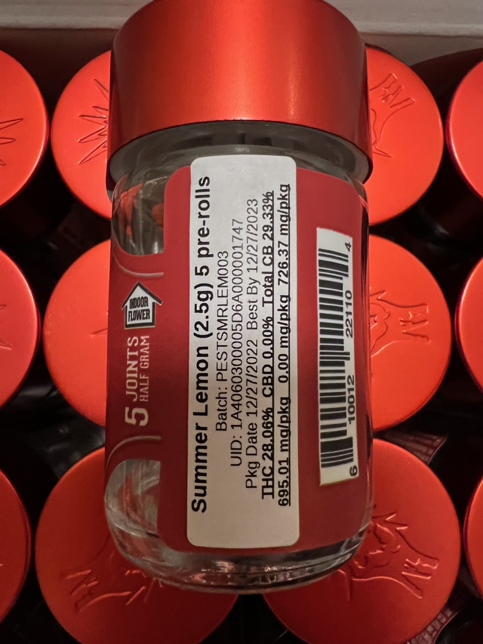 5 Punch Bar Infused Pre Rolls Digital Art ERB HUB