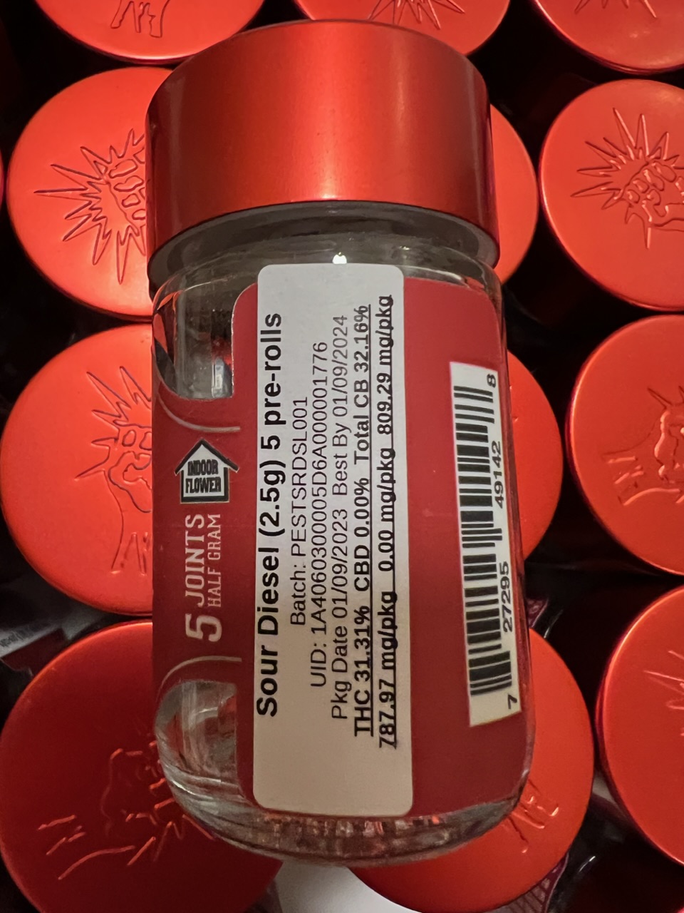 5 Punch Bar Infused Pre Rolls Digital Art ERB HUB