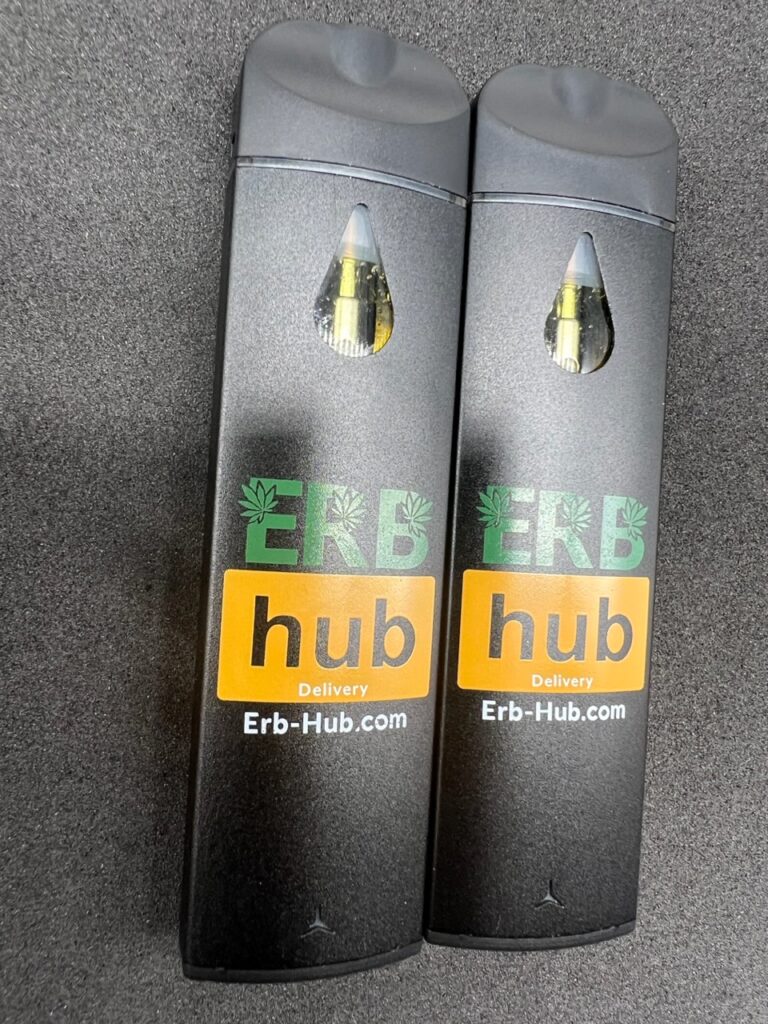 2G ErbHub Diamonds Infused disposable vape Digital Art ERB HUB