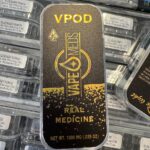 1G VapeMeds Diamond Sauce infused Disposable Vape Digital Art