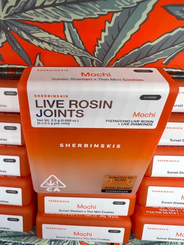 5 Sherbinski Live Rosin + Live Diamonds Pre Rolls Digital Art