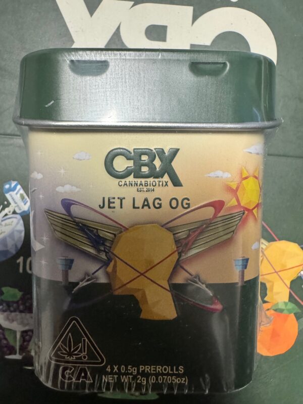 4 CBX Jet Lag OG Pre Rolls Digital Art - Image 5