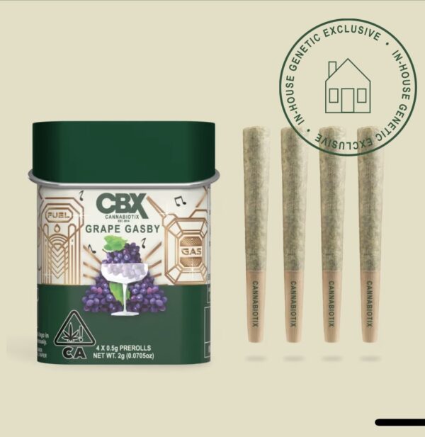 4 CBX Grape Gasby Pre Rolls Digital Art