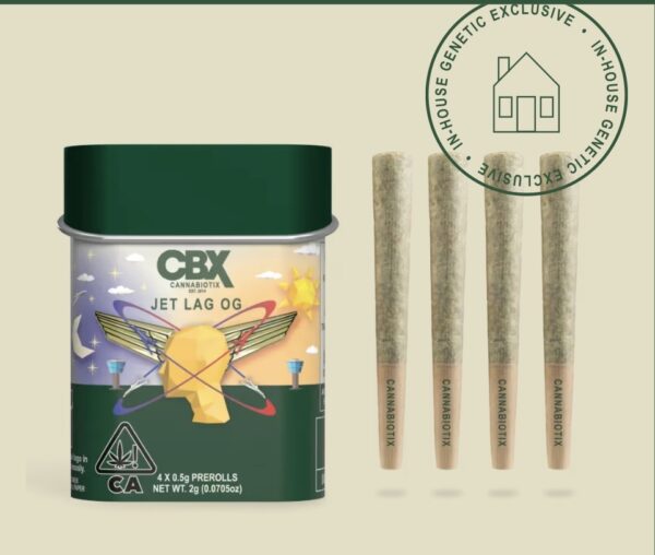 4 CBX Jet Lag OG Pre Rolls Digital Art