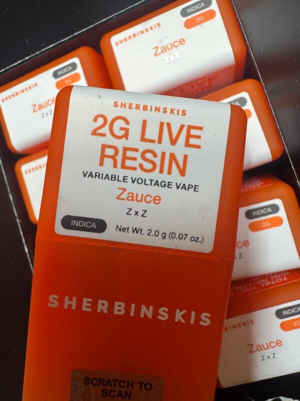2G (new) Sherbinski Live Resin disposable vape Digital Art - Image 11