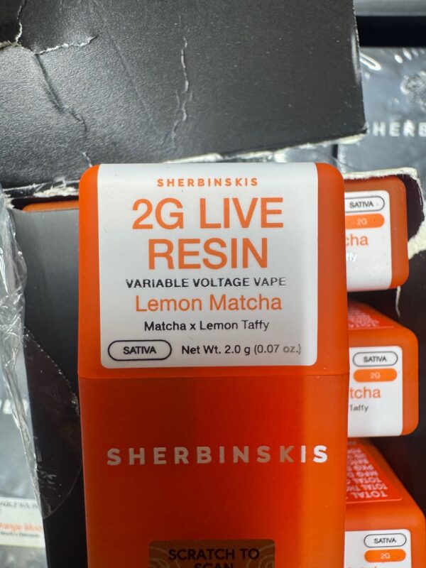 2G (new) Sherbinski Live Resin disposable vape Digital Art - Image 7