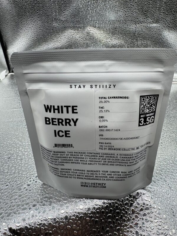 White Berry Ice 3.5 by Stiiizy Digital Art