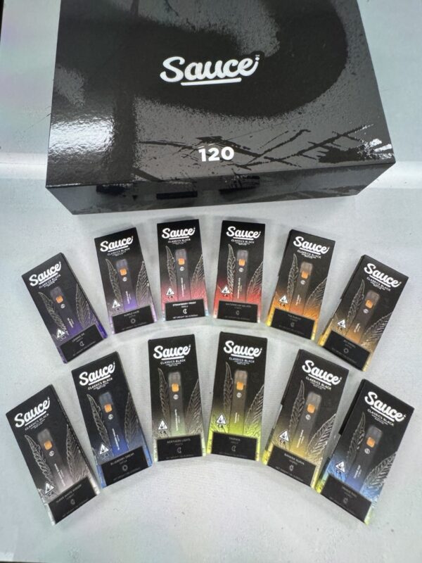 1.5G Sauce Classics Black Disposable Vape Digital Art