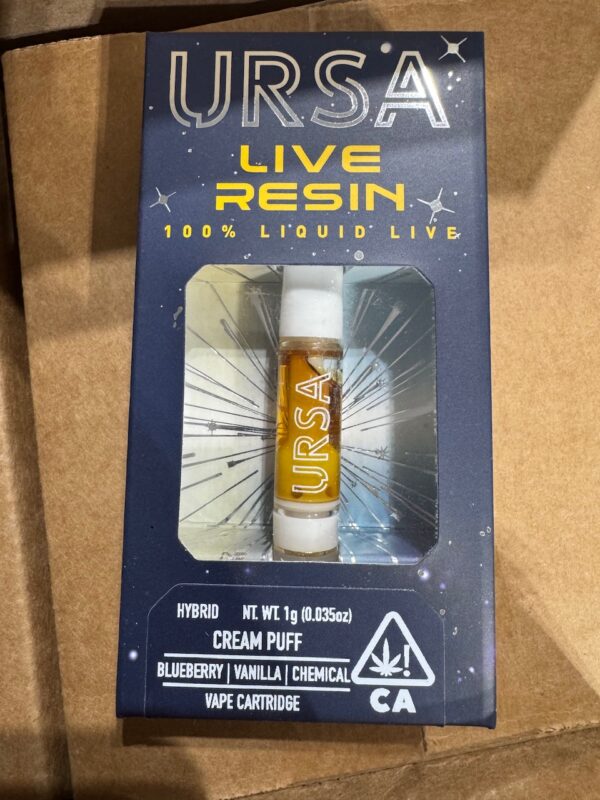 1G Ursa Live Resin Cart Digital Art