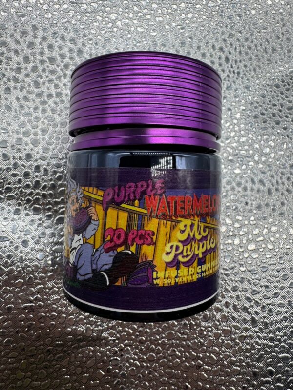 Mr. Purple Hash Rosin Gummies 2000mg Digital Art - Image 5