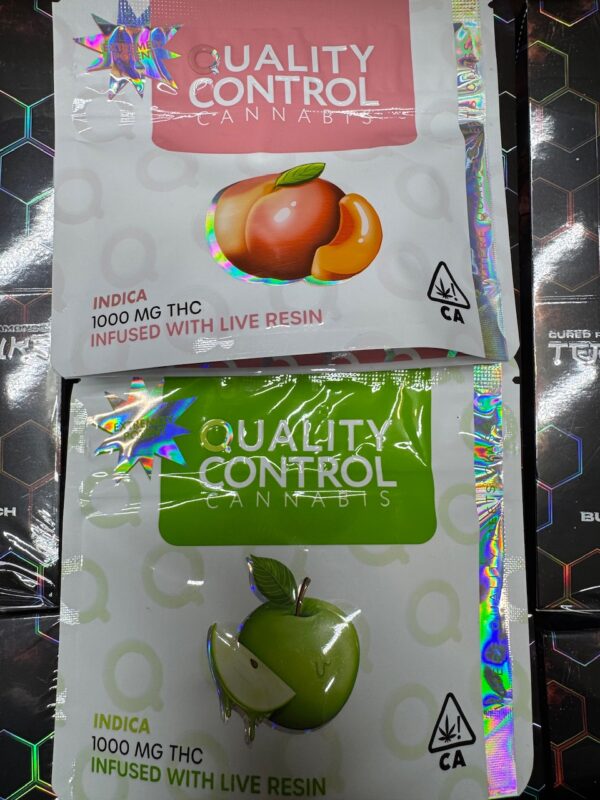 Quality Control Live Resin Gummies 1000mg Digital Art - Image 2