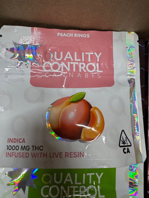 Quality Control Live Resin Gummies 1000mg Digital Art - Image 4