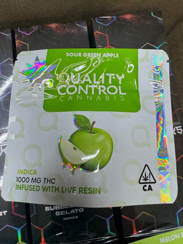 Quality Control Live Resin Gummies 1000mg Digital Art - Image 5