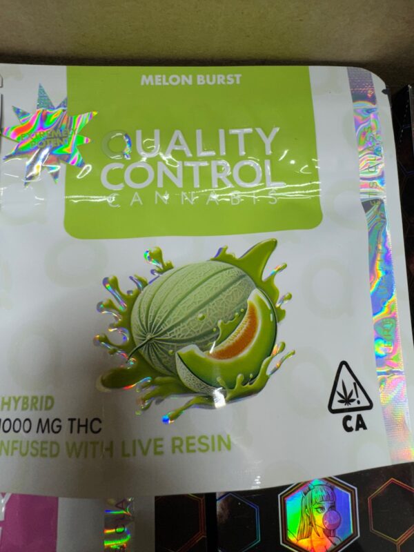 Quality Control Live Resin Gummies 1000mg Digital Art - Image 9