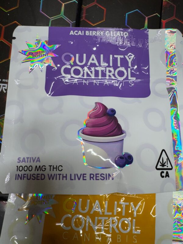 Quality Control Live Resin Gummies 1000mg Digital Art - Image 15