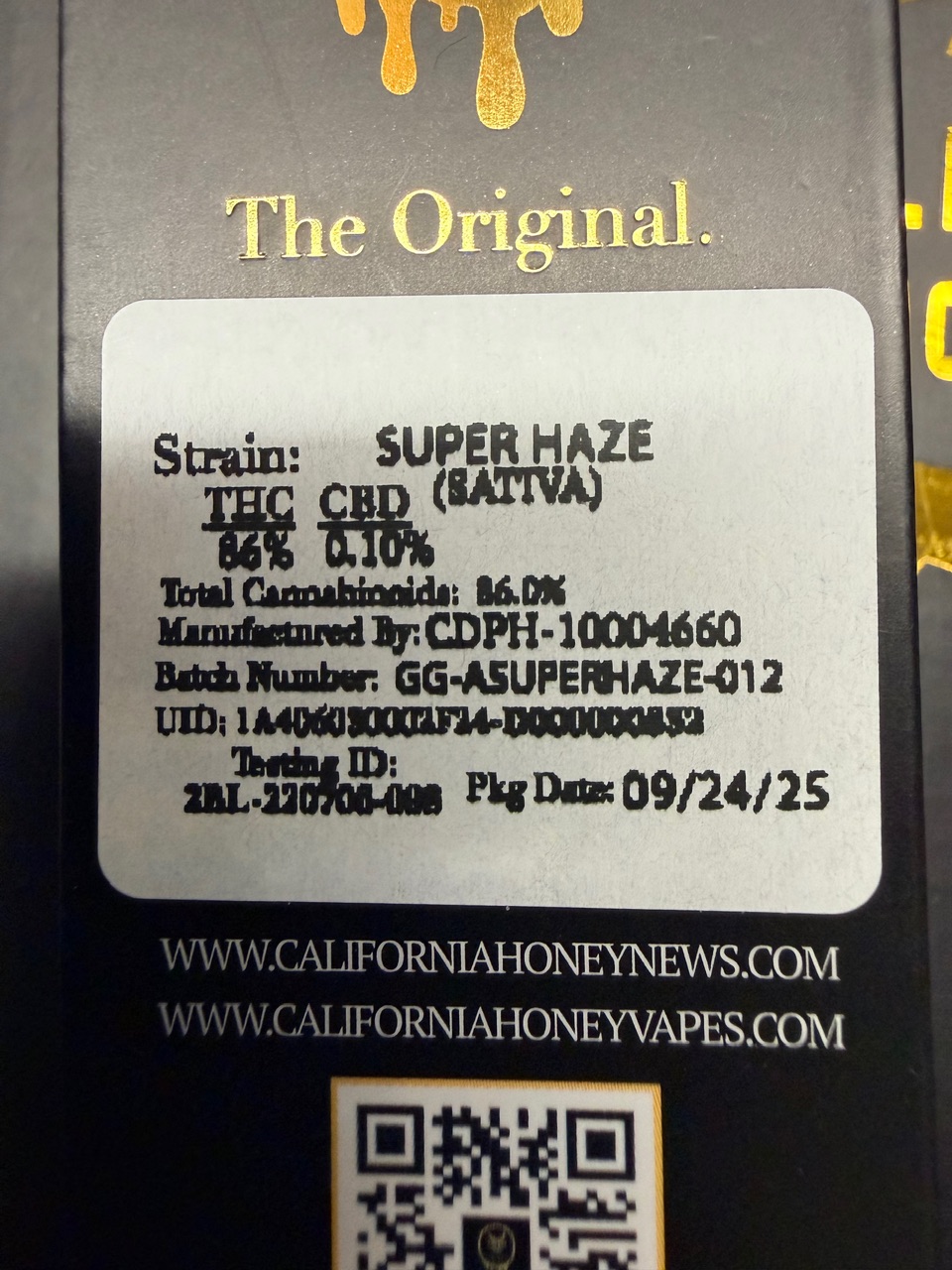 1G NEW California Honey Live Resin Cart Digital Art - Image 8