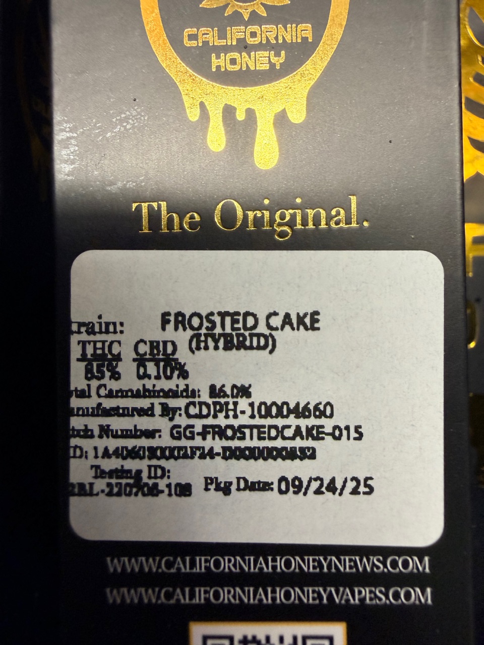 1G NEW California Honey Live Resin Cart Digital Art - Image 7