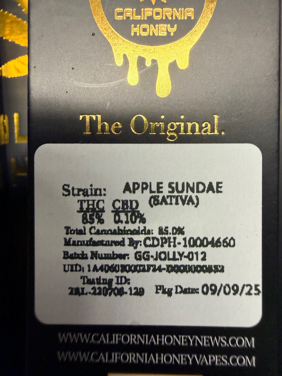 1G NEW California Honey Live Resin Cart Digital Art - Image 9