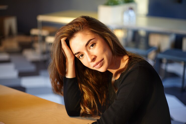 A person experiencing the benefits of CBD in combination with other compounds