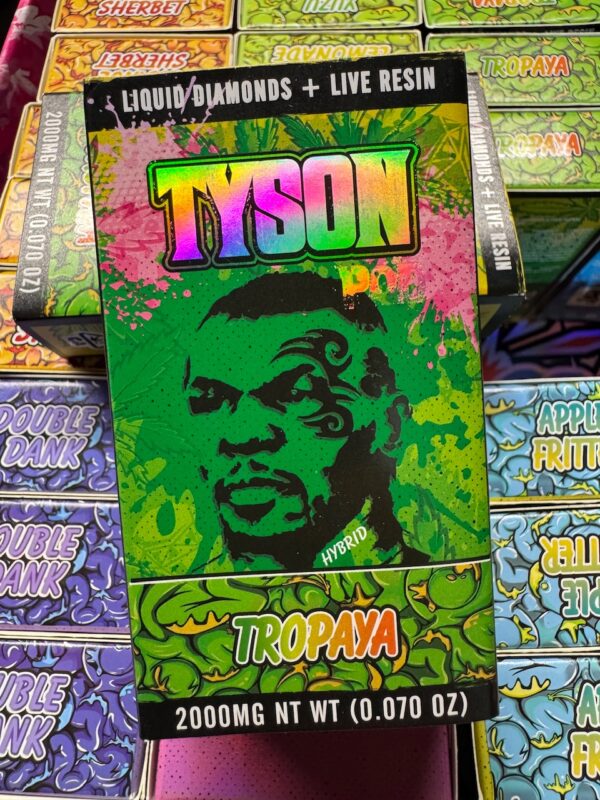 2G Tyson Live Resin & Liquid Diamonds Disposable Vape Digital Art - Image 7