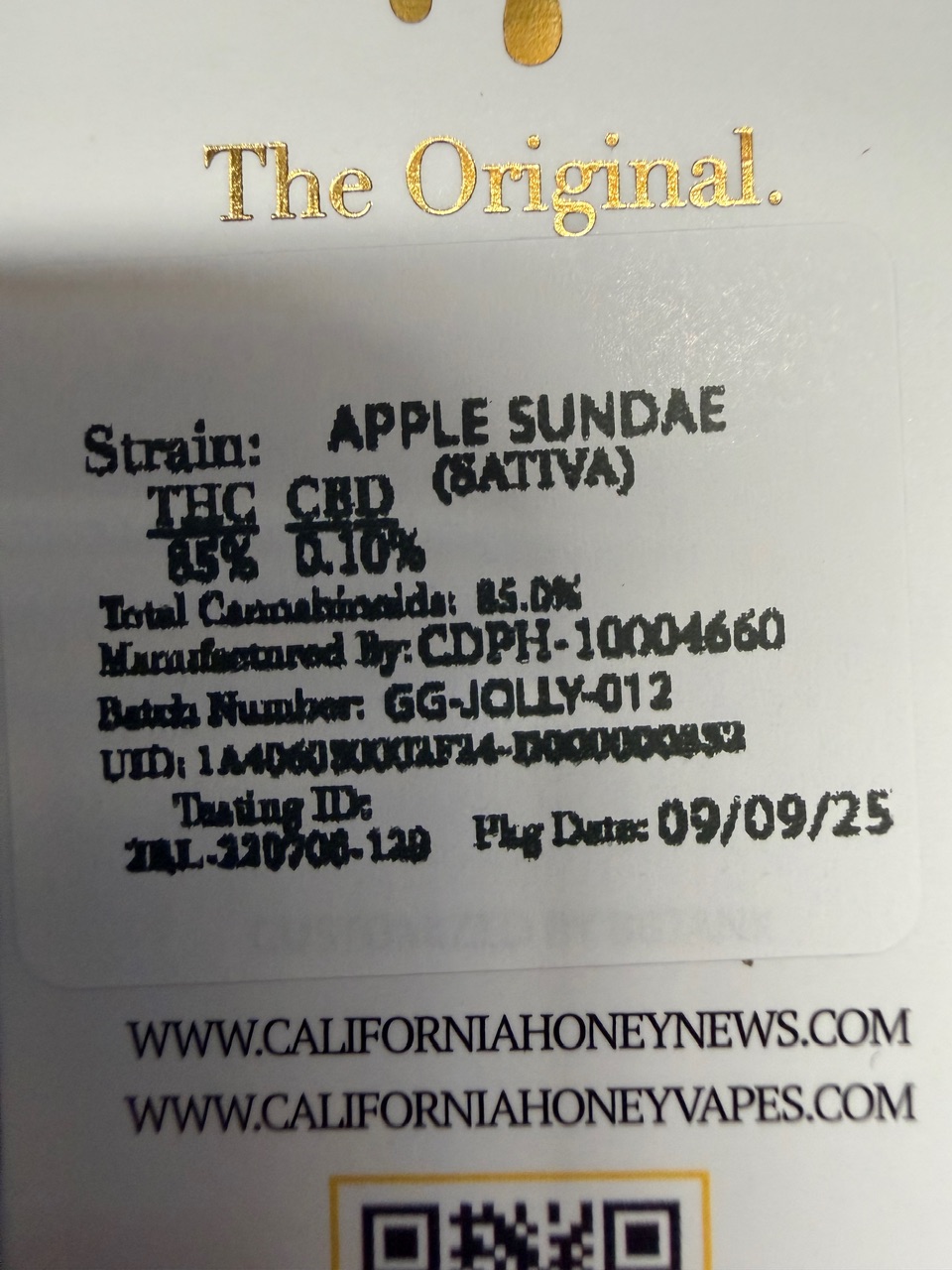 1G California Honey Premium Oil Cart Digital Art - Image 5