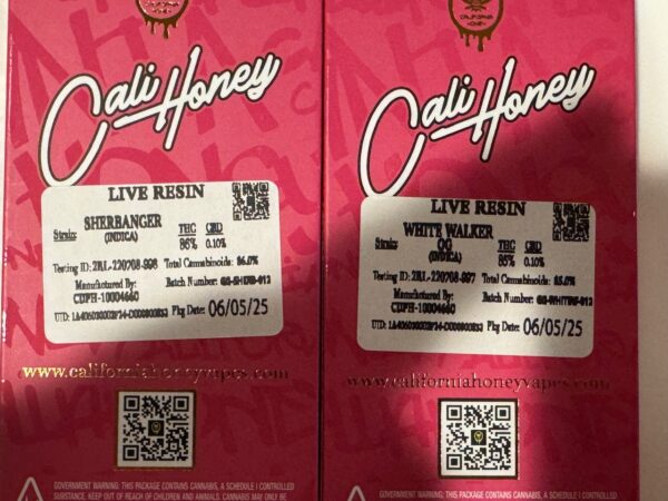 2G Neon Pink California Honey Live Resin Disposable Vape Digital Art - Image 3