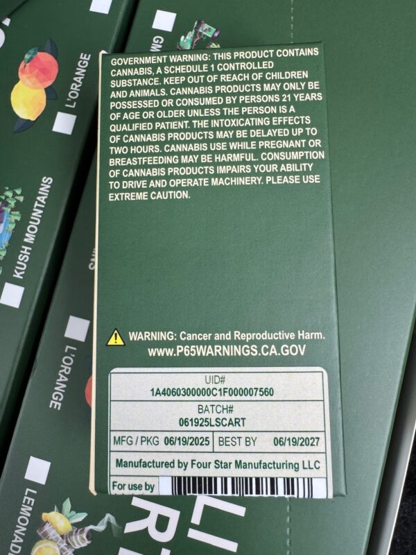 0.5G CBX Live Resin Carts Digital Art - Image 3