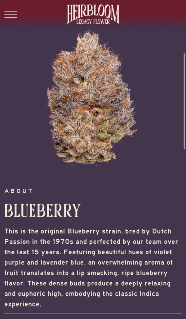 Blueberry 3.5 by Heirbloom CBX Digital Art - Image 2