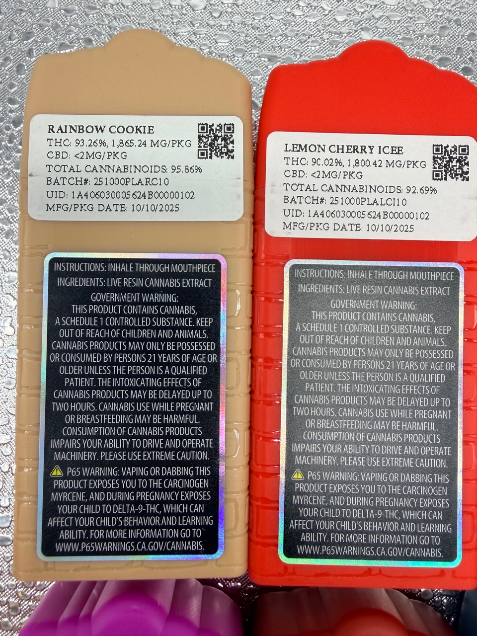 2G Puff LA Liquid Diamonds Disposable Vape Digital Art - Image 4