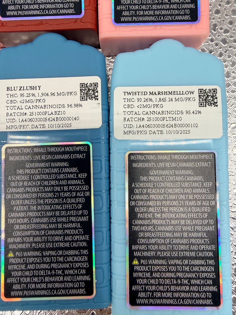 2G Puff LA Liquid Diamonds Disposable Vape Digital Art - Image 7