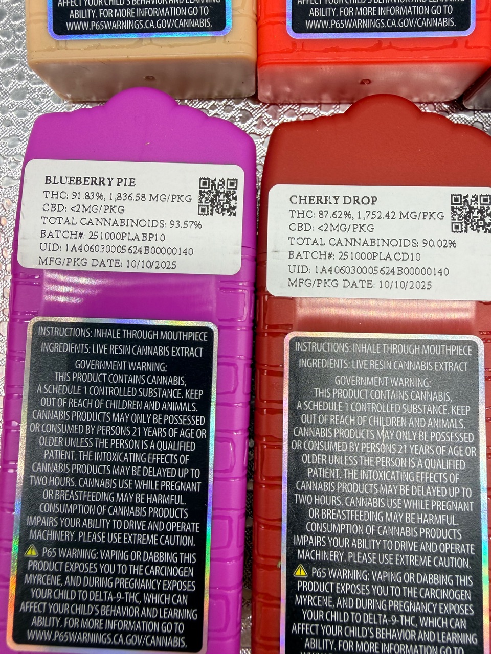 2G Puff LA Liquid Diamonds Disposable Vape Digital Art - Image 6