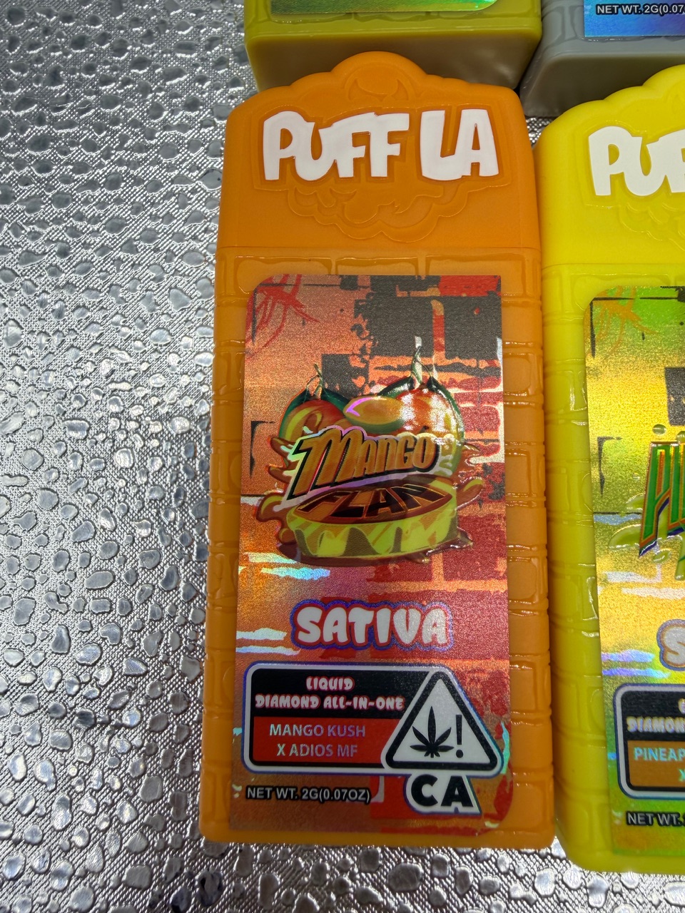 2G Puff LA Liquid Diamonds Disposable Vape Digital Art - Image 14