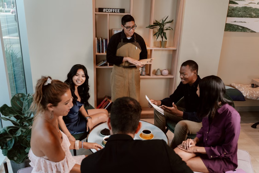 Small group conversation