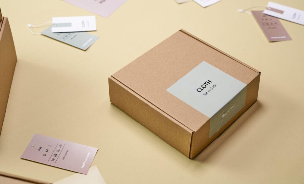 product packaging labels